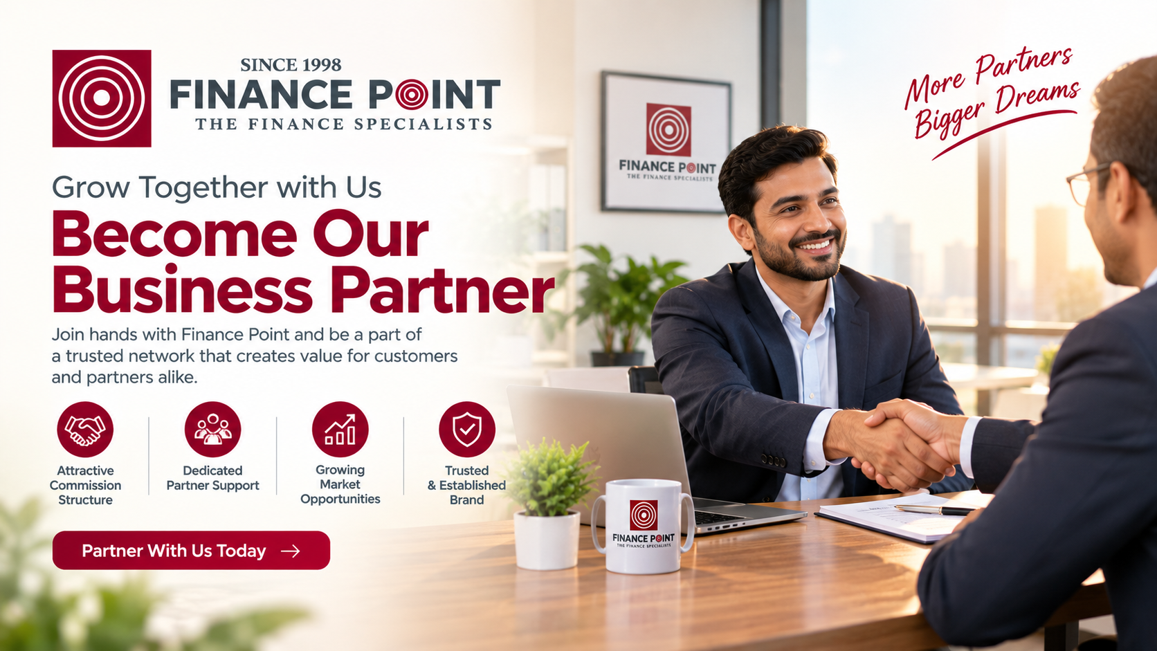 finance point partnership banner